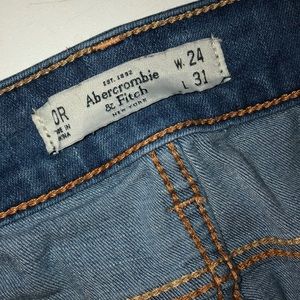 skinny jeans with no holes, worn , 00